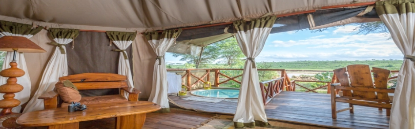 Elephant bedroom Tented Camp-Banok Safaris Limited