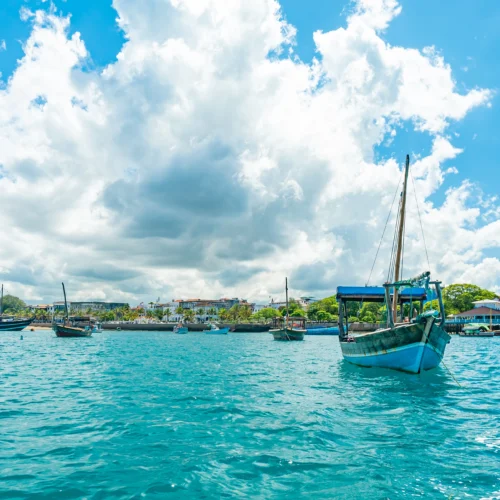 stone-town-zanzibar-december-22-2021-boats-port-stone-town-zanzibar-tanzania - Banok Safaris ltd