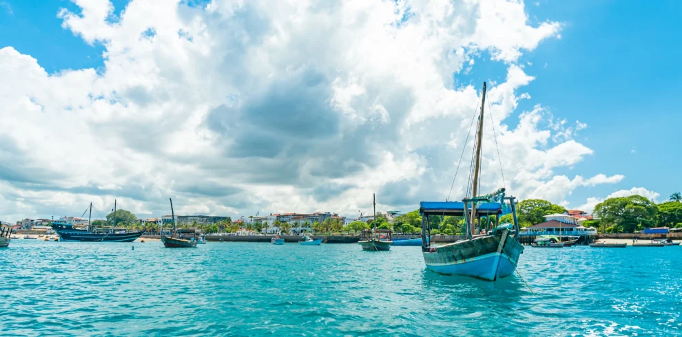 stone-town-zanzibar-december-22-2021-boats-port-stone-town-zanzibar-tanzania - Banok Safaris ltd